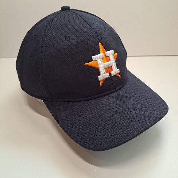 Houston Astros MLB Team Cap Hat Embroidered Logo Adjust Strap OSFM Blue Star - Picture 1 of 11